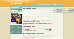 Desktop Screenshot of dierenwinkels.com